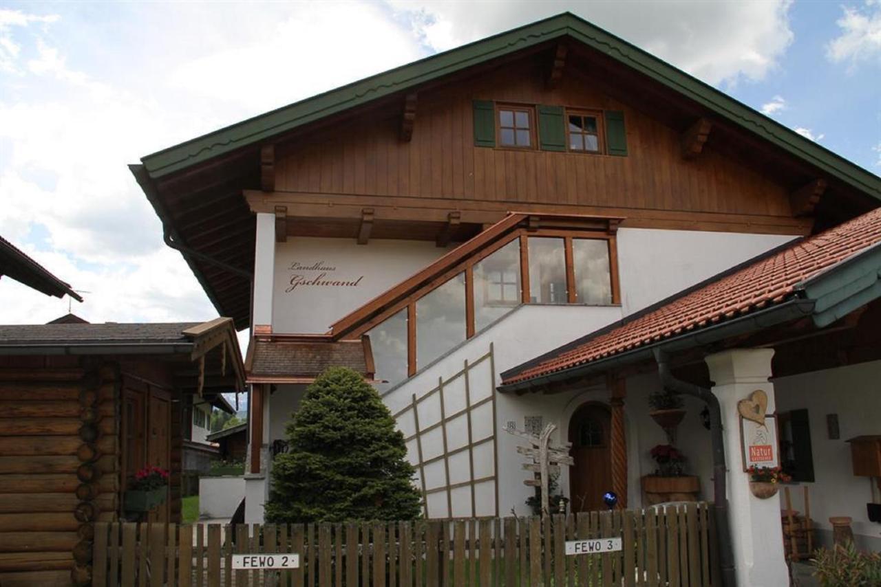 Landhaus Gschwand Krün Eksteriør billede